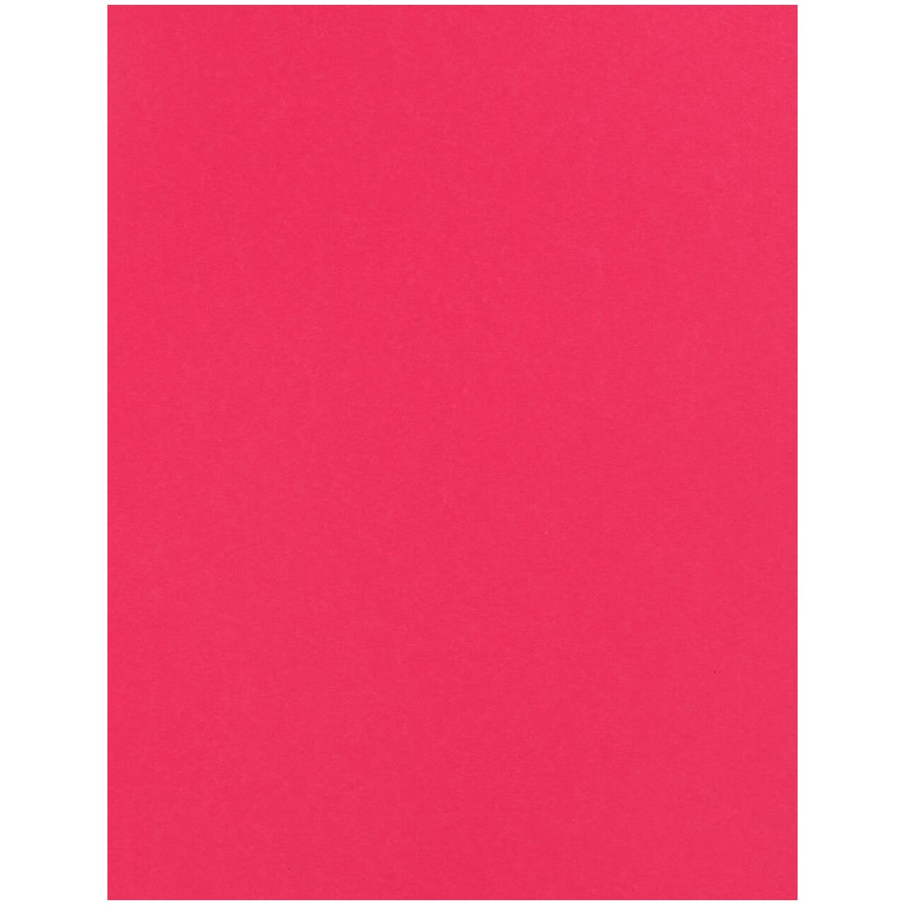 PA Paper Accents Heavyweight Smooth Cardstock 8.5" x 11" Ultra Pink, 111lb colored cardstock paper for card making, scrapbooking, printing, quilling and crafts, 25 piece pack